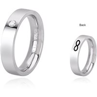 Anello 2Jewels Donna Love Rings in Acciaio 221068-11 - 221068-19